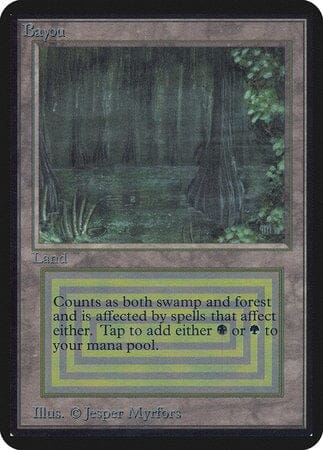 Bayou [Limited Edition Alpha] MTG Single Magic: The Gathering  | Multizone: Comics And Games