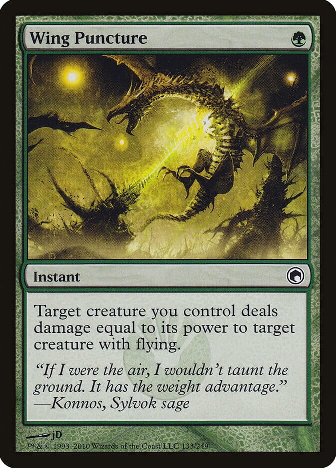 Wing Puncture [Scars of Mirrodin] MTG Single Magic: The Gathering  | Multizone: Comics And Games