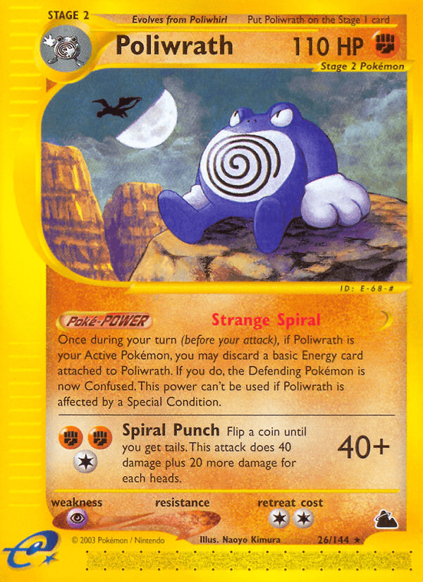 Poliwrath (26/144) [Skyridge] Pokemon Single Pokémon  | Multizone: Comics And Games