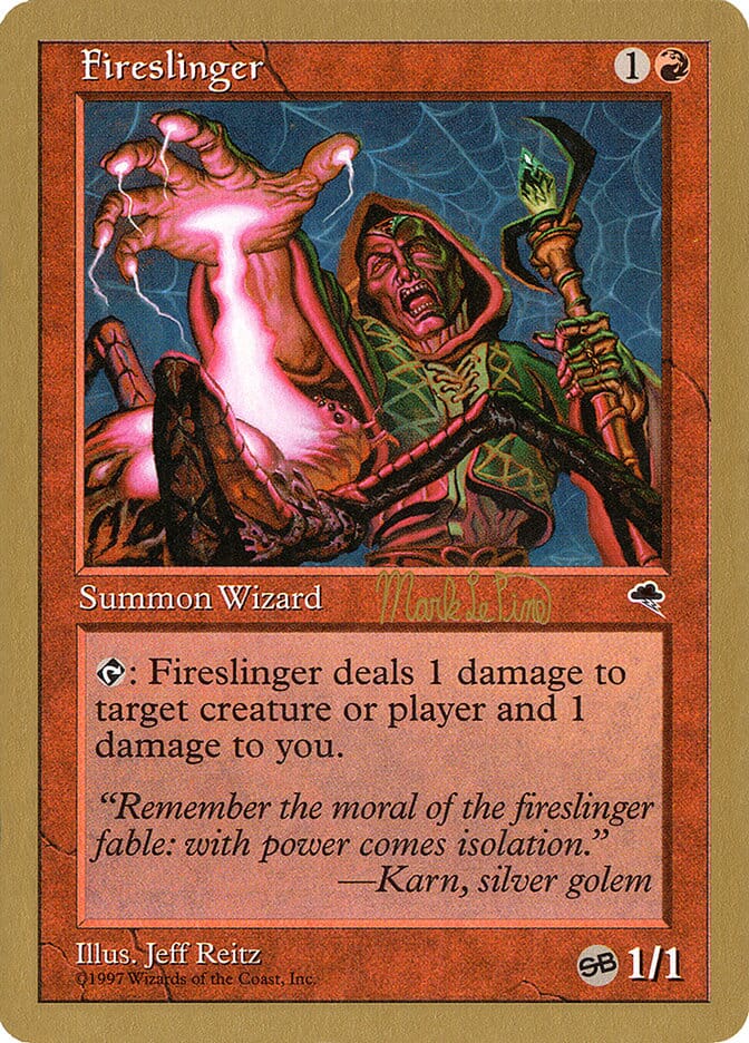 Fireslinger (Mark Le Pine) (SB) [World Championship Decks 1999] MTG Single Magic: The Gathering  | Multizone: Comics And Games