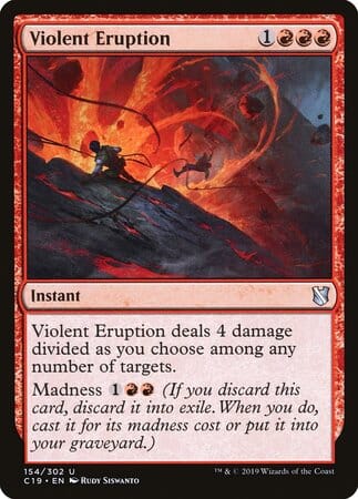 Violent Eruption [Commander 2019] MTG Single Magic: The Gathering  | Multizone: Comics And Games