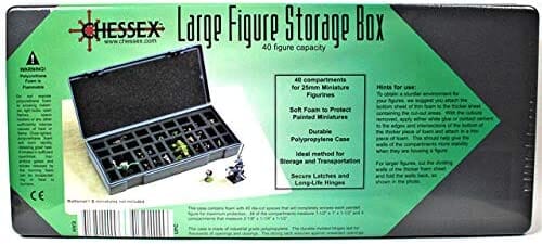 Chessex carrying case Multizone: Comics And Games Large figure storage box 56  | Multizone: Comics And Games