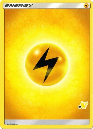 Lightning Energy (Pikachu Stamp #35) [Battle Academy 2020] Pokemon Single Pokémon  | Multizone: Comics And Games