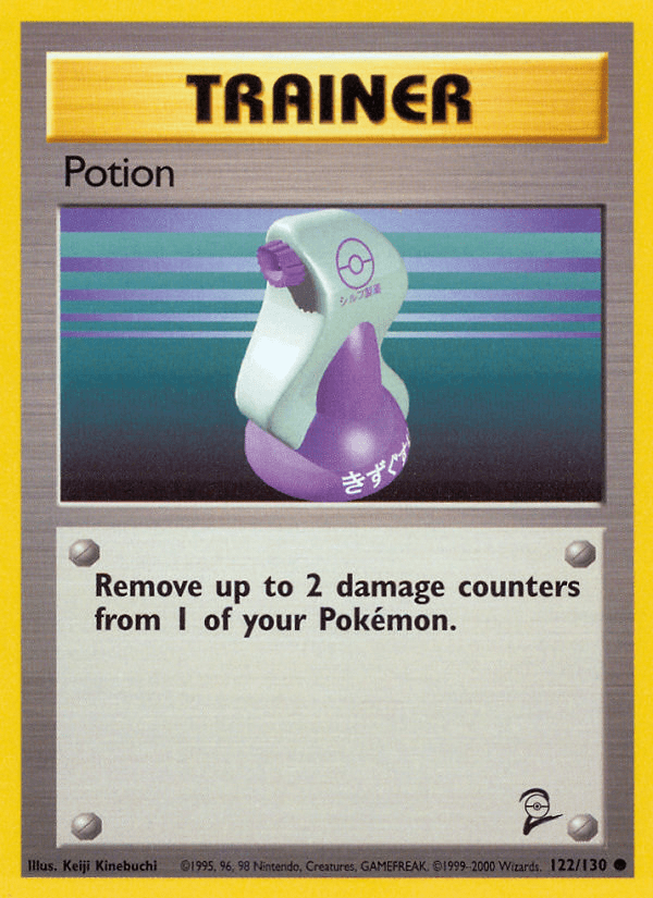 Potion (122/130) [Base Set 2] Pokemon Single Pokémon  | Multizone: Comics And Games