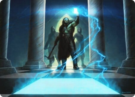 Sudden Insight Art Card [Dungeons & Dragons: Adventures in the Forgotten Realms Art Series] MTG Single Magic: The Gathering  | Multizone: Comics And Games