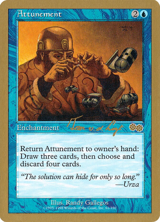 Attunement (Tom van de Logt) [World Championship Decks 2000] MTG Single Magic: The Gathering  | Multizone: Comics And Games