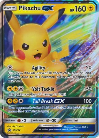 Pikachu GX (SM232) (Jumbo Card) [Sun & Moon: Black Star Promos] Pokemon Single Pokémon  | Multizone: Comics And Games
