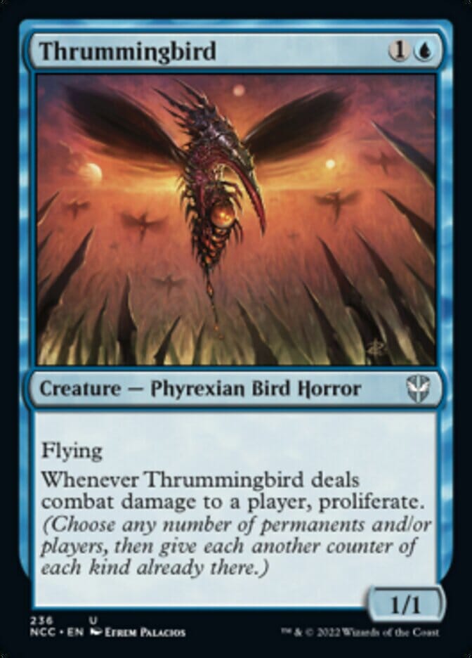 Thrummingbird [Streets of New Capenna Commander] MTG Single Magic: The Gathering  | Multizone: Comics And Games