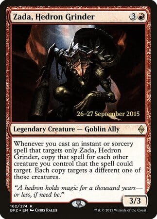 Zada, Hedron Grinder [Battle for Zendikar Promos] MTG Single Magic: The Gathering  | Multizone: Comics And Games