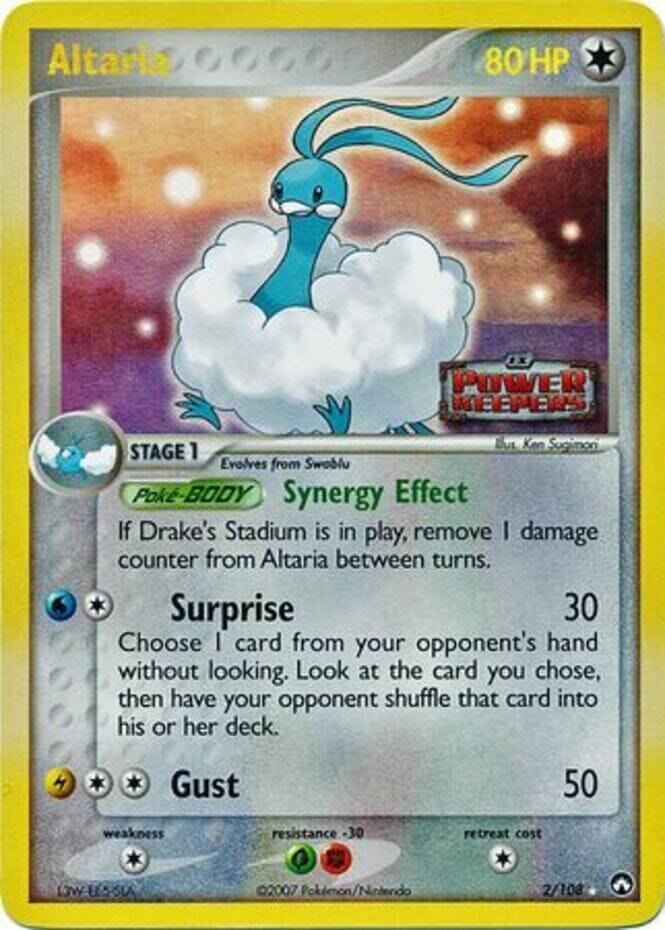 Altaria (2/108) (Stamped) [EX: Power Keepers] Pokemon Single Pokémon  | Multizone: Comics And Games