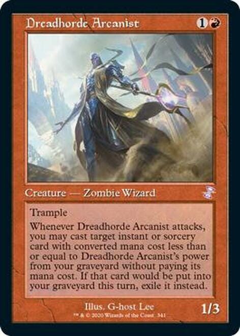 Dreadhorde Arcanist (Timeshifted) [Time Spiral Remastered] MTG Single Magic: The Gathering  | Multizone: Comics And Games