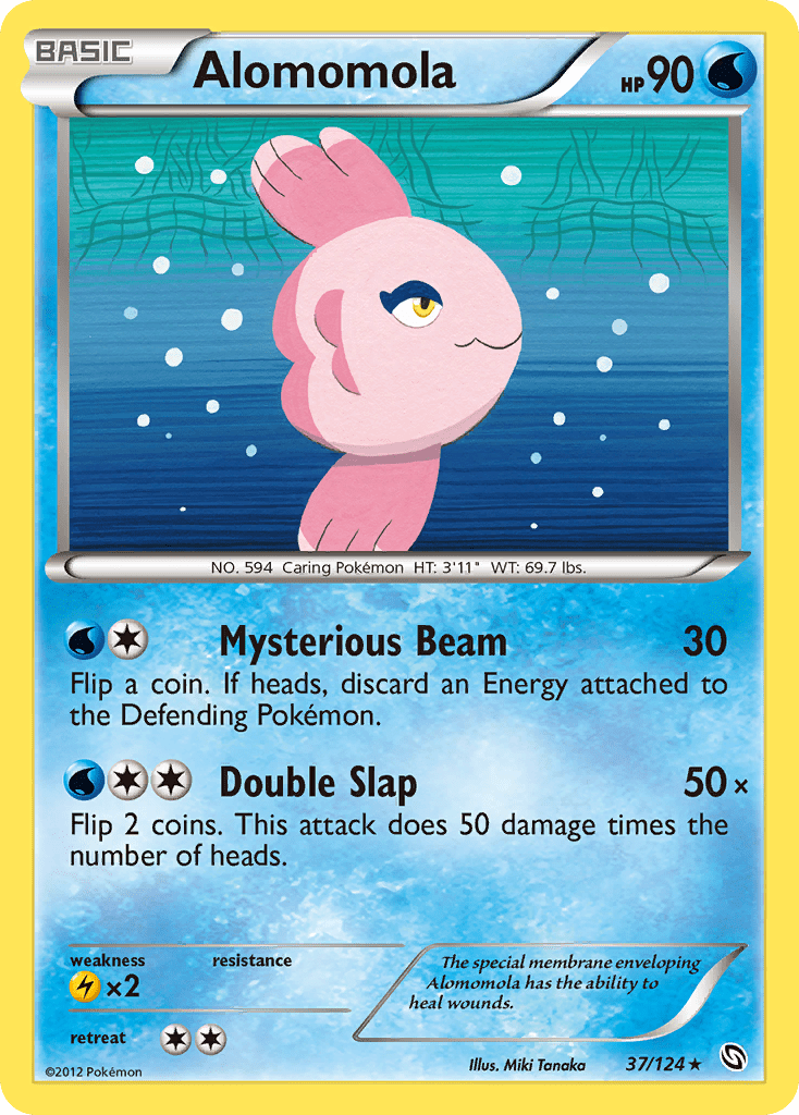 Alomomola (37/124) [Black & White: Dragons Exalted] Pokemon Single Pokémon  | Multizone: Comics And Games