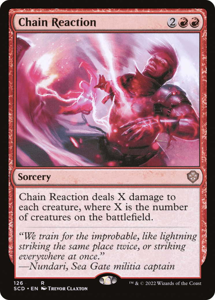 Chain Reaction [Starter Commander Decks] MTG Single Magic: The Gathering  | Multizone: Comics And Games