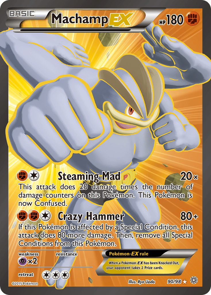 Machamp EX (90/98) [XY: Ancient Origins] Pokemon Single Pokémon  | Multizone: Comics And Games