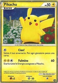 Pikachu (PW2) (Italian) [Pikachu World Collection Promos] Pokemon Single Pokémon  | Multizone: Comics And Games
