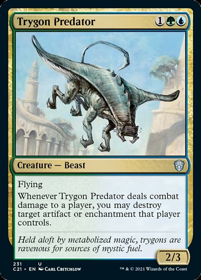 Trygon Predator [Commander 2021] MTG Single Magic: The Gathering  | Multizone: Comics And Games