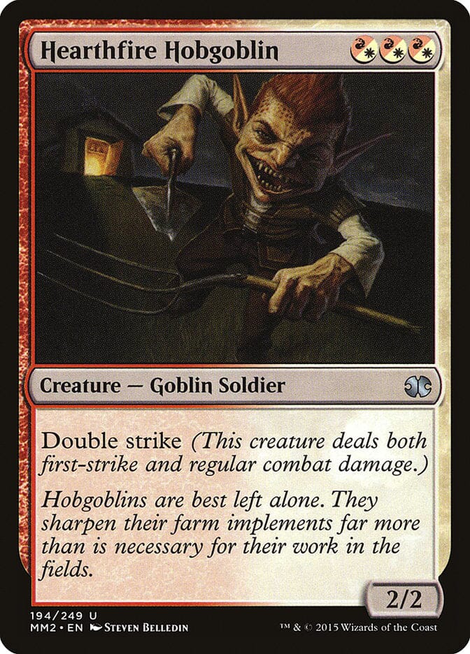 Hearthfire Hobgoblin [Modern Masters 2015] MTG Single Magic: The Gathering  | Multizone: Comics And Games