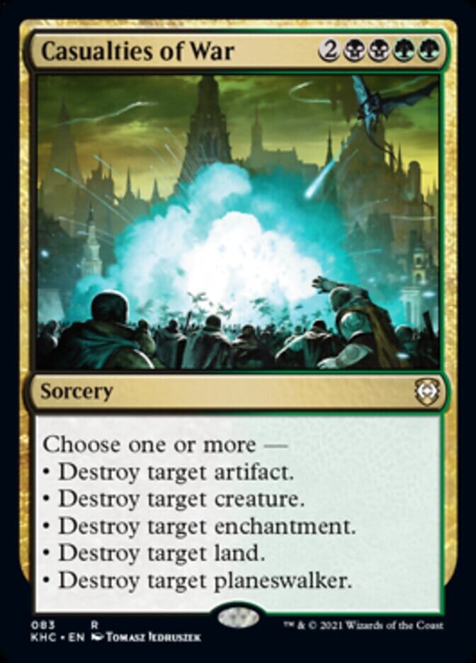 Casualties of War [Kaldheim Commander] MTG Single Magic: The Gathering  | Multizone: Comics And Games