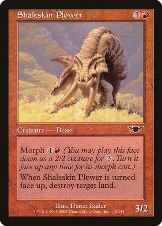 Shaleskin Plower [Legions] MTG Single Magic: The Gathering  | Multizone: Comics And Games