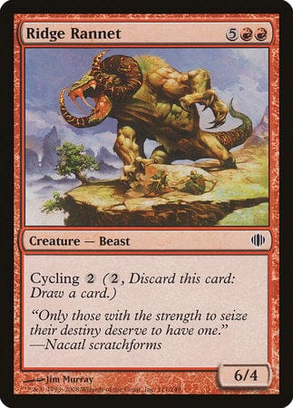 Ridge Rannet [Shards of Alara] MTG Single Magic: The Gathering  | Multizone: Comics And Games
