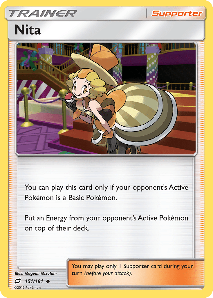 Nita (151/181) [Sun & Moon: Team Up] Pokemon Single Pokémon  | Multizone: Comics And Games