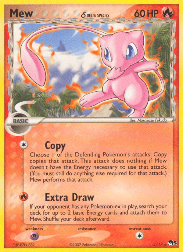 Mew (3/17) (Delta Species) [POP Series 5] Pokemon Single Pokémon  | Multizone: Comics And Games
