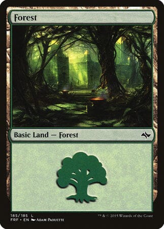 Forest (185) [Fate Reforged] MTG Single Magic: The Gathering  | Multizone: Comics And Games