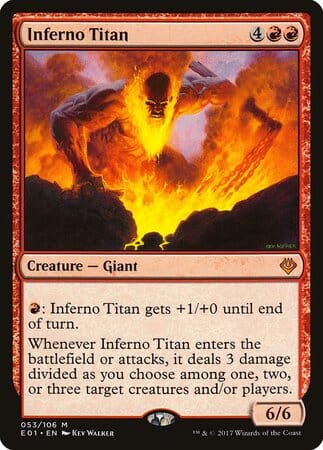 Inferno Titan [Archenemy: Nicol Bolas] MTG Single Magic: The Gathering  | Multizone: Comics And Games