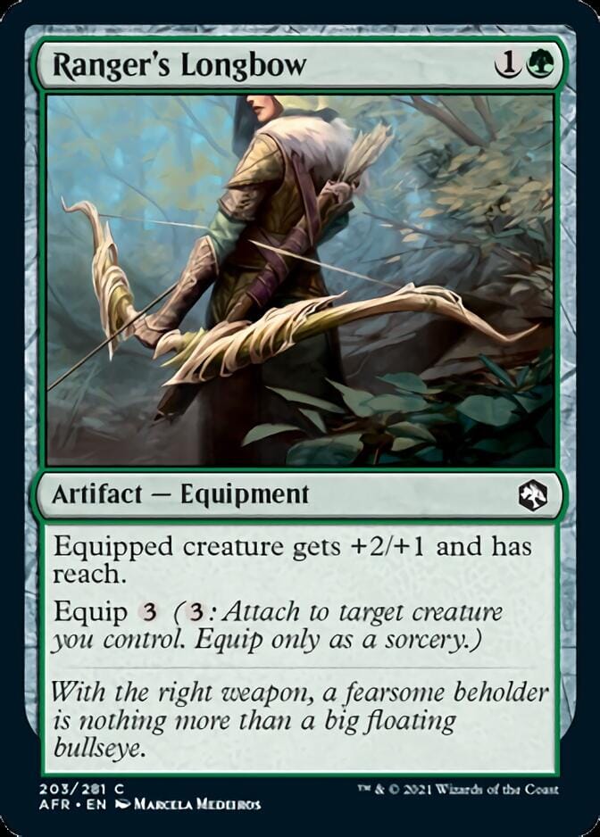 Ranger's Longbow [Dungeons & Dragons: Adventures in the Forgotten Realms] MTG Single Magic: The Gathering  | Multizone: Comics And Games