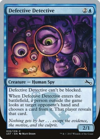 Defective Detective [Unstable] MTG Single Magic: The Gathering  | Multizone: Comics And Games