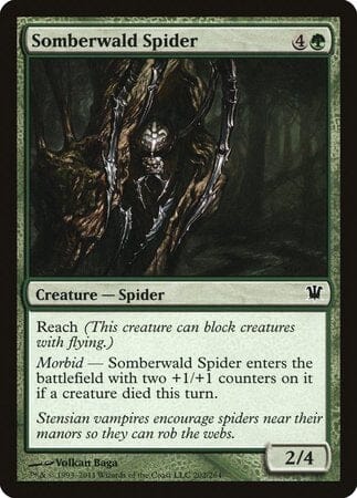Somberwald Spider [Innistrad] MTG Single Magic: The Gathering  | Multizone: Comics And Games