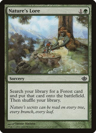 Nature's Lore [Duel Decks: Garruk vs. Liliana] MTG Single Magic: The Gathering  | Multizone: Comics And Games