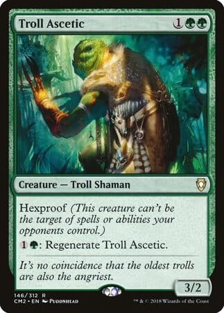 Troll Ascetic [Commander Anthology Volume II] MTG Single Magic: The Gathering  | Multizone: Comics And Games