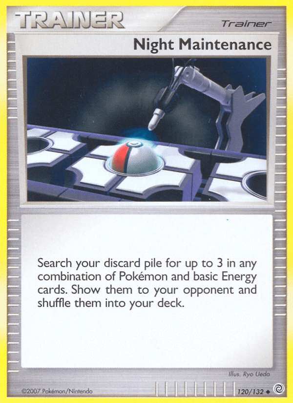 Night Maintenance (120/132) [Diamond & Pearl: Secret Wonders] Pokemon Single Pokémon  | Multizone: Comics And Games