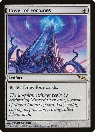 Tower of Fortunes [Mirrodin] MTG Single Magic: The Gathering  | Multizone: Comics And Games