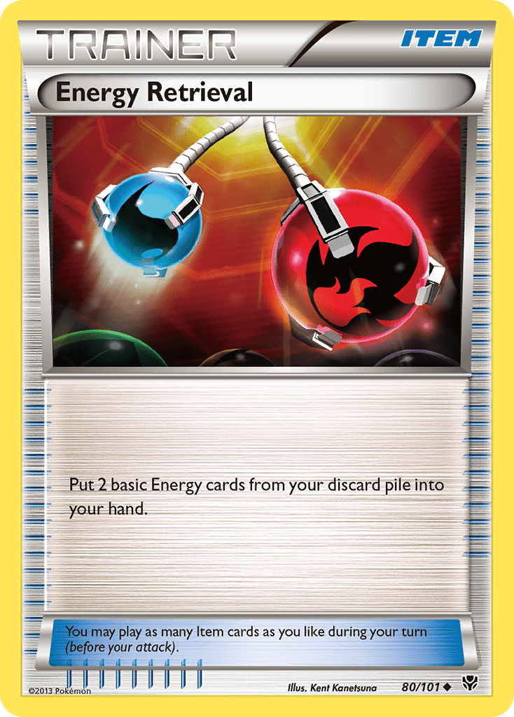 Energy Retrieval (80/101) [Black & White: Plasma Blast] Pokemon Single Pokémon  | Multizone: Comics And Games