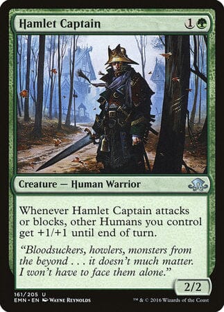 Hamlet Captain [Eldritch Moon] MTG Single Magic: The Gathering  | Multizone: Comics And Games