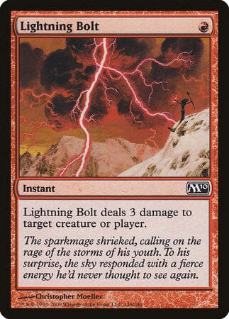 Lightning Bolt [Magic 2010] MTG Single Magic: The Gathering  | Multizone: Comics And Games