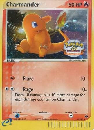 Charmander (98/97) (City Championship Promo) [EX: Dragon] Pokemon Single Pokémon  | Multizone: Comics And Games