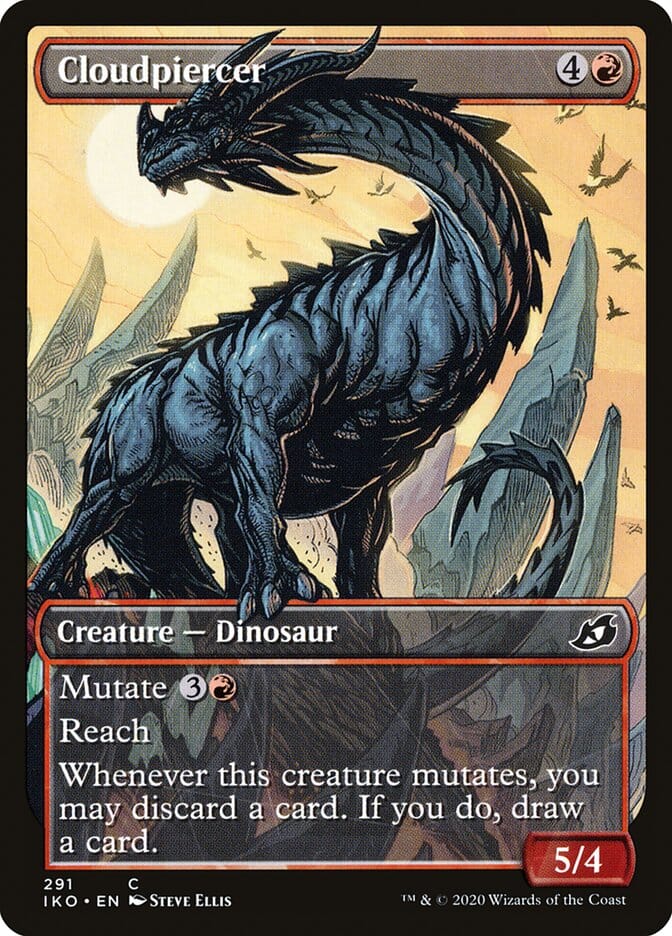 Cloudpiercer (Showcase) [Ikoria: Lair of Behemoths] MTG Single Magic: The Gathering  | Multizone: Comics And Games