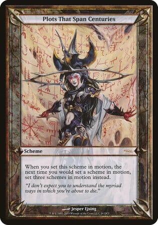 Plots That Span Centuries (Release Event Promo) [Promotional Schemes] MTG Single Magic: The Gathering  | Multizone: Comics And Games