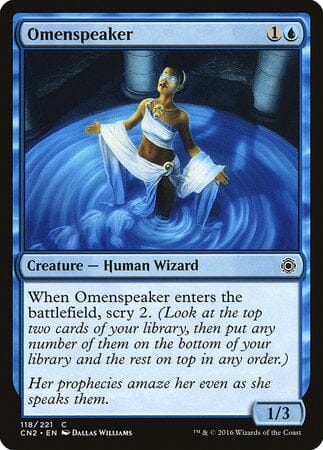 Omenspeaker [Conspiracy: Take the Crown] MTG Single Magic: The Gathering  | Multizone: Comics And Games