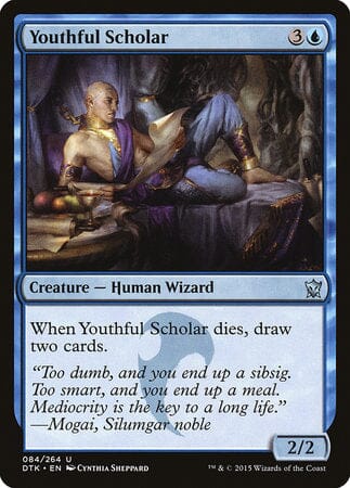 Youthful Scholar [Dragons of Tarkir] MTG Single Magic: The Gathering  | Multizone: Comics And Games