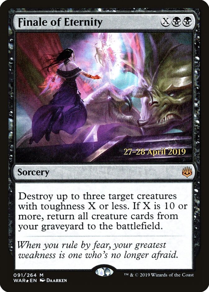 Finale of Eternity [War of the Spark Prerelease Promos] MTG Single Magic: The Gathering  | Multizone: Comics And Games