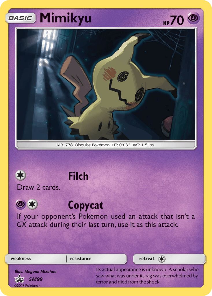 Mimikyu (SM99) [Sun & Moon: Black Star Promos] Pokemon Single Pokémon  | Multizone: Comics And Games