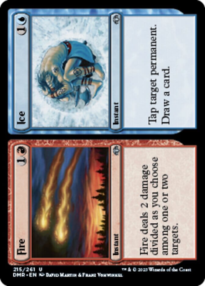 Fire // Ice [Dominaria Remastered] MTG Single Magic: The Gathering  | Multizone: Comics And Games