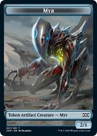 Myr (007) // Shapeshifter Double-sided Token [Double Masters Tokens] MTG Single Magic: The Gathering  | Multizone: Comics And Games