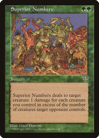 Superior Numbers [Mirage] MTG Single Magic: The Gathering  | Multizone: Comics And Games