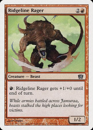 Ridgeline Rager [Eighth Edition] MTG Single Magic: The Gathering  | Multizone: Comics And Games