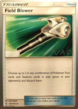 Field Blower (125/145) (Buzzroc - Naohito Inoue) [World Championships 2018] Pokemon Single Pokémon  | Multizone: Comics And Games